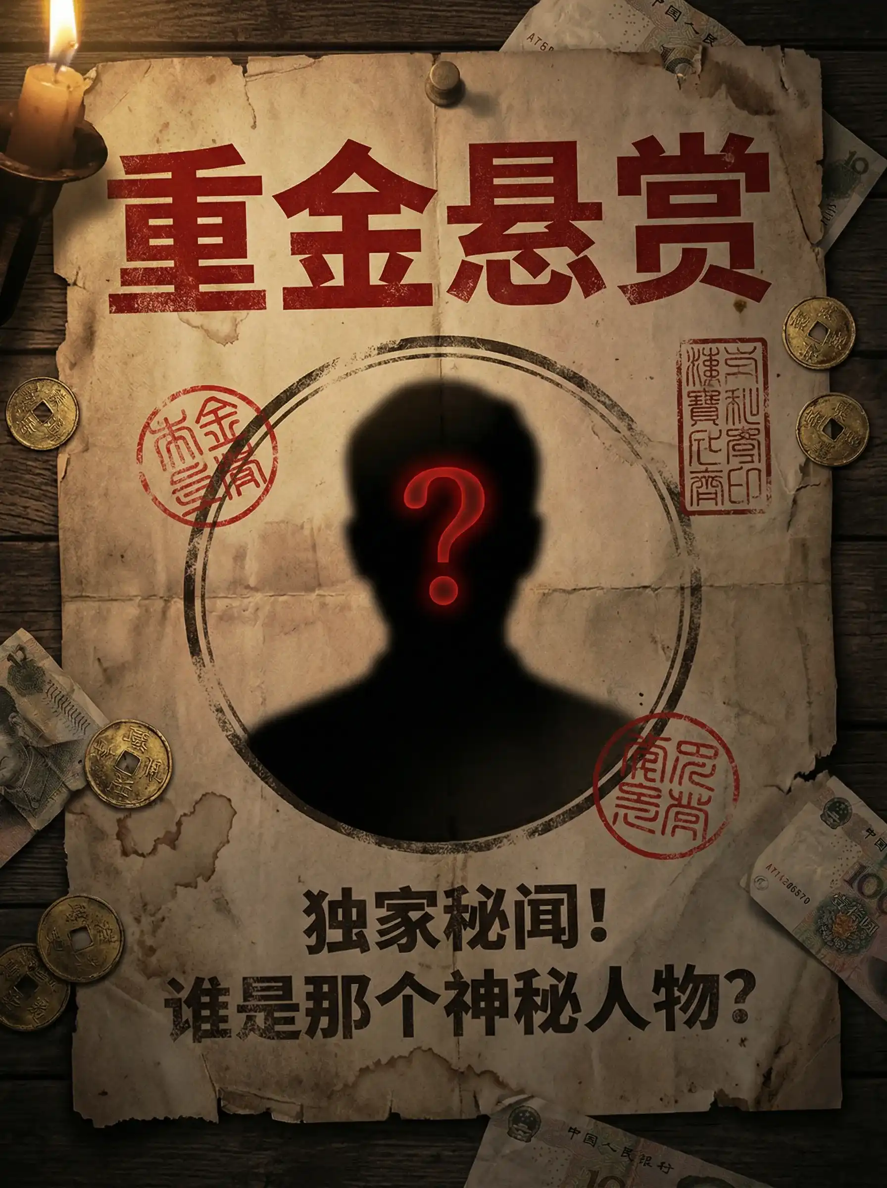 完美娱乐 - 重金悬赏线索征集令
